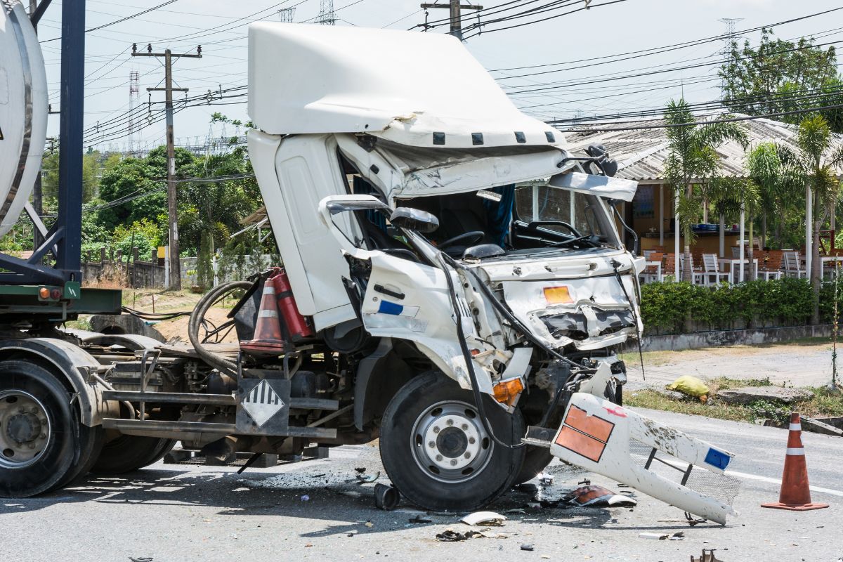 Crashed truck in Rio Grande Valley - Compensation Available for Truck Accident Victims in Rio Grande Valley